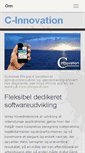 Mobile Screenshot of c-innovation.dk